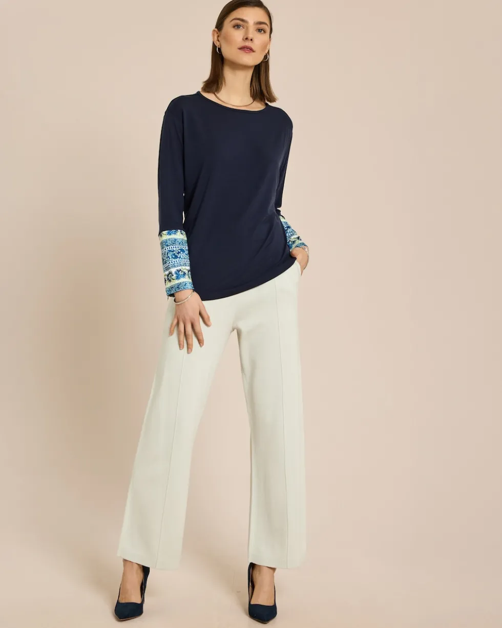 Strickhose mit Wolle