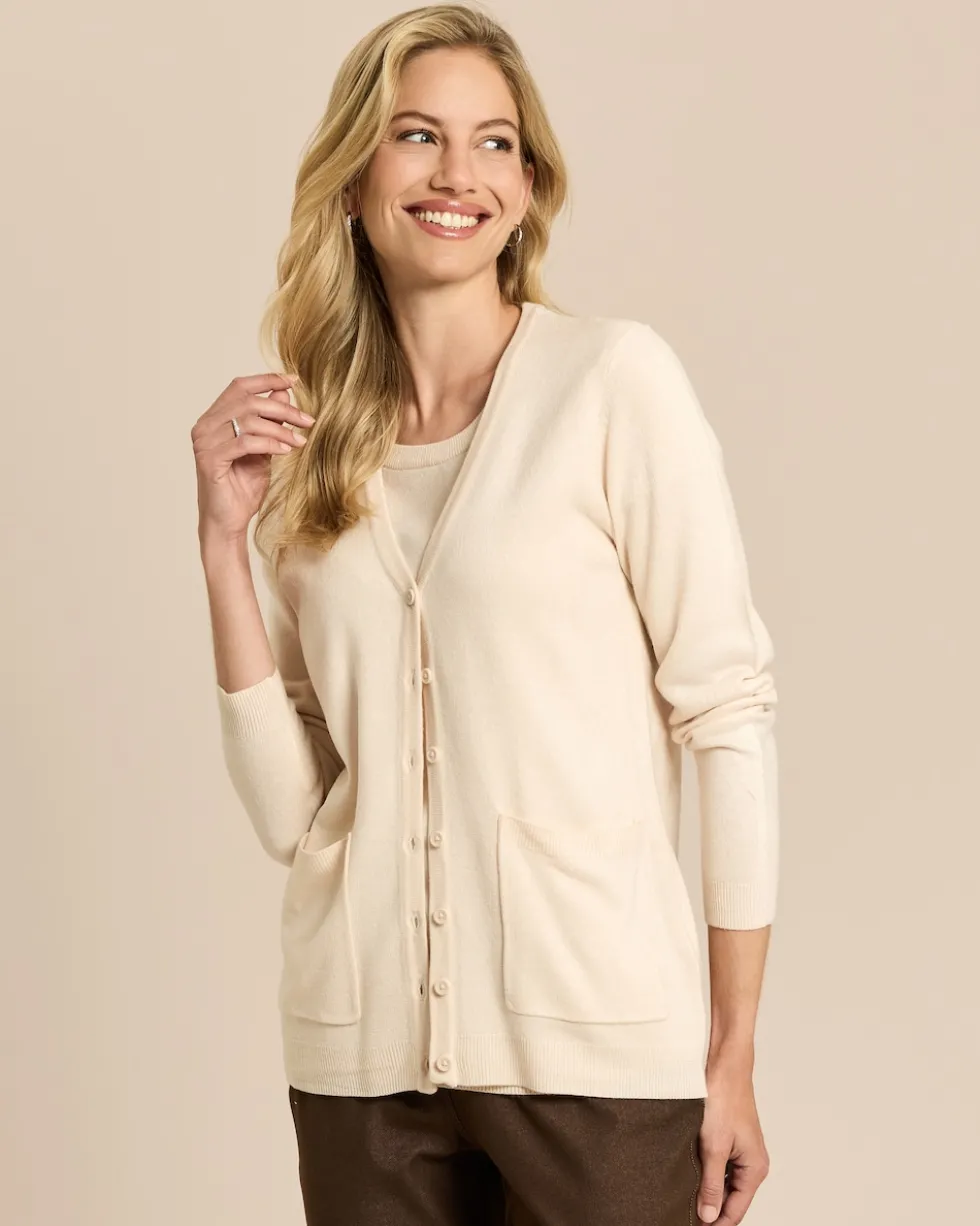 Strickjacke Cashmere Feeling