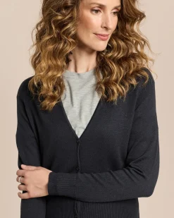 Strickjacke mit Raglanarm