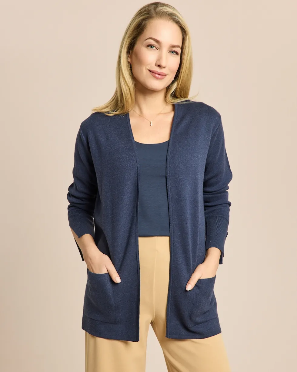 Strickjacke mit Taschen