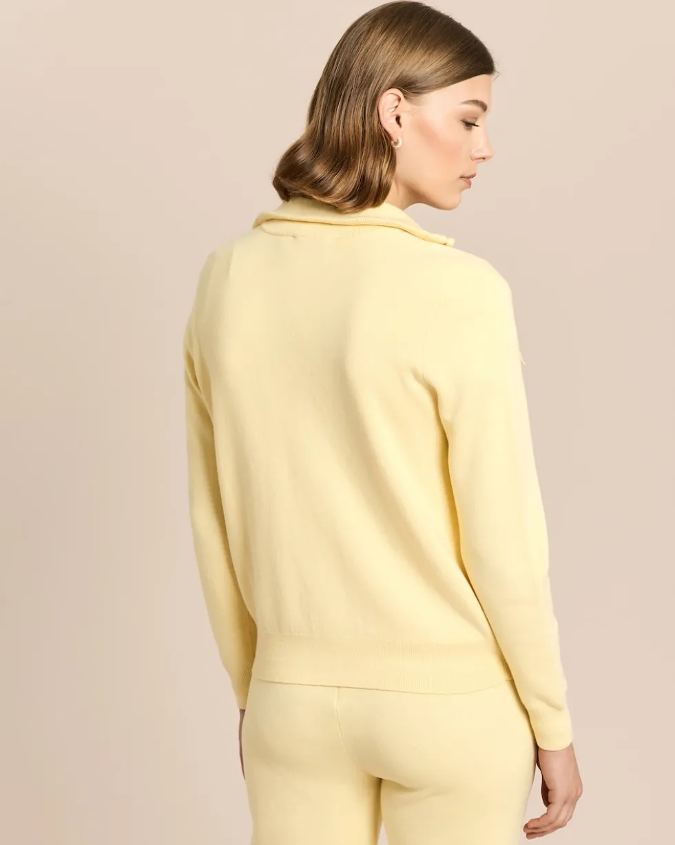 Strickjacke mit Zipper