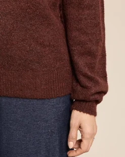 Strickpullover mit Ballonarm
