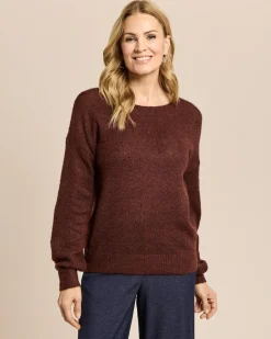 Strickpullover mit Ballonarm