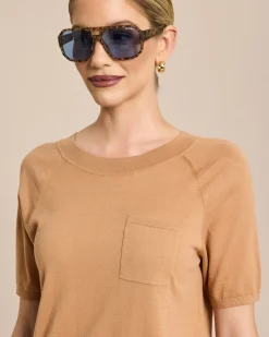 Strickshirt mit COOLMAX®-Faser