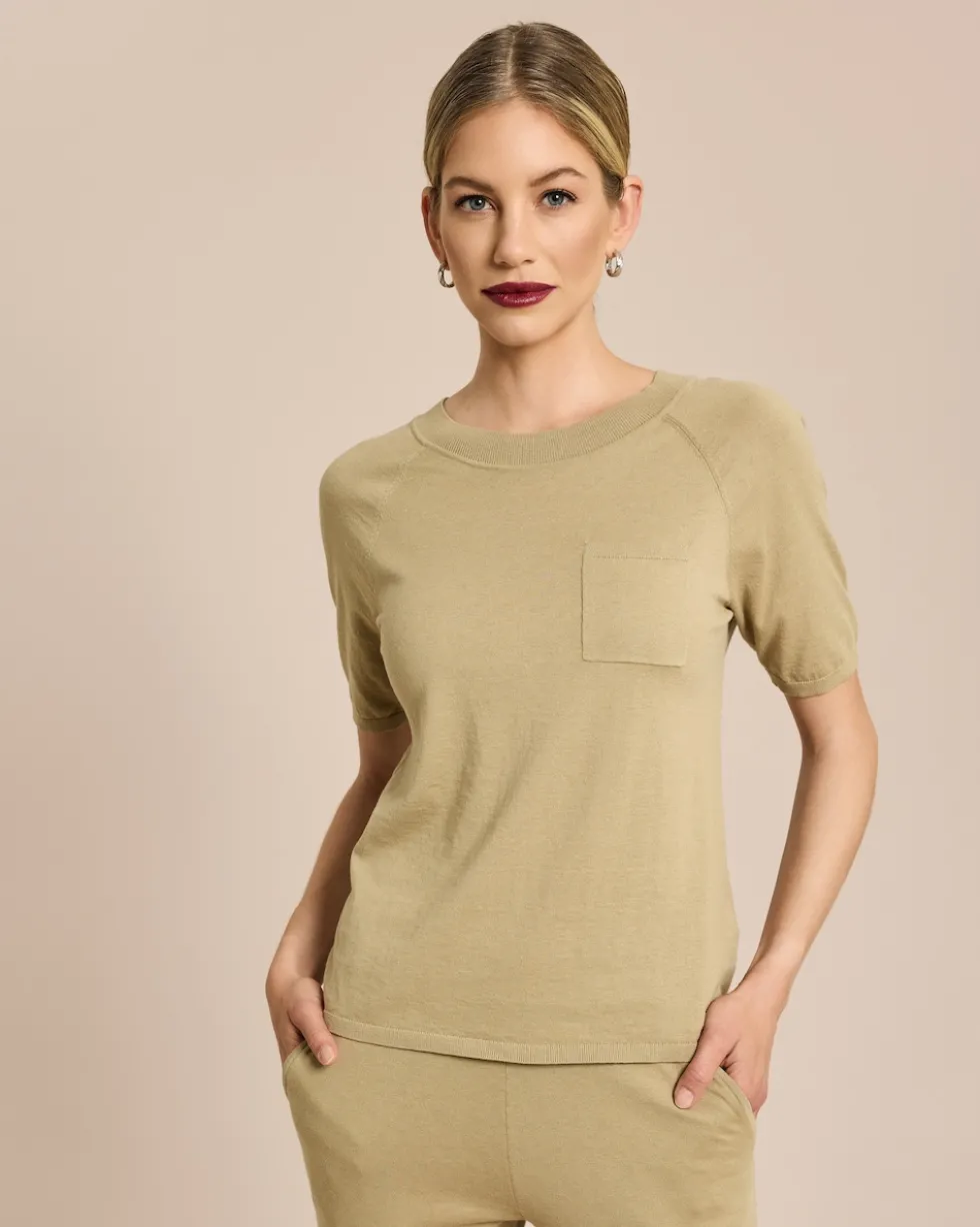 Strickshirt mit COOLMAX®-Faser