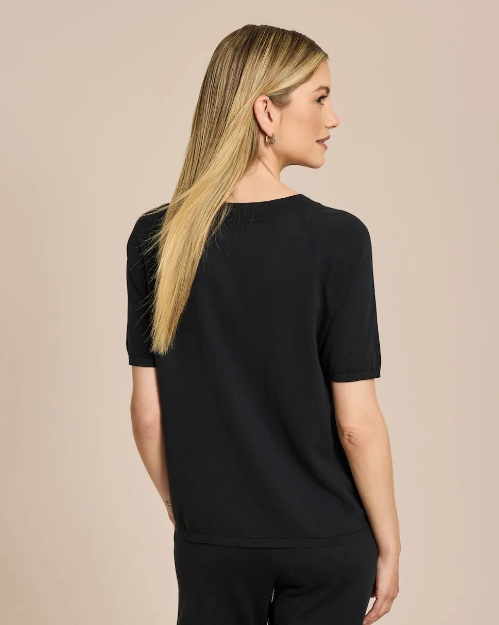 Strickshirt mit COOLMAX®-Faser