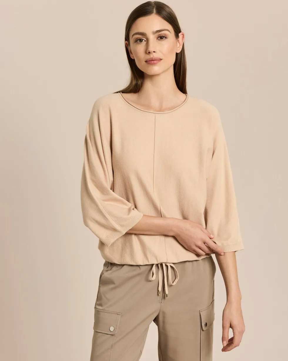 Strickshirt mit Fledermausarm