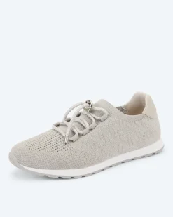 Stricksneaker mit Glitzer