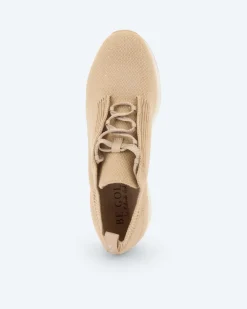 Stricksneaker mit Pailletten