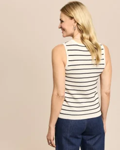 Stricktop gestreift