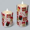 Stumpenkerzen „Weihnachtsmotive