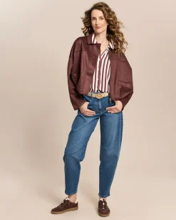 Suede Blouson
