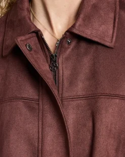 Suede Blouson