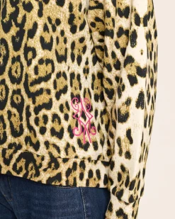 Sweatshirt mit Logo-Stickerei