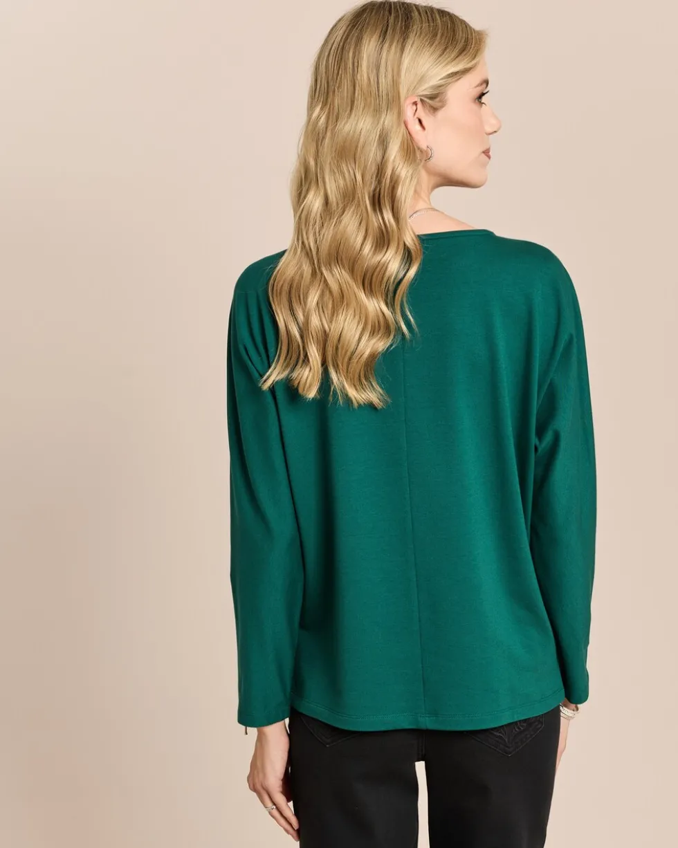 Sweatshirt mit Ärmeldetail