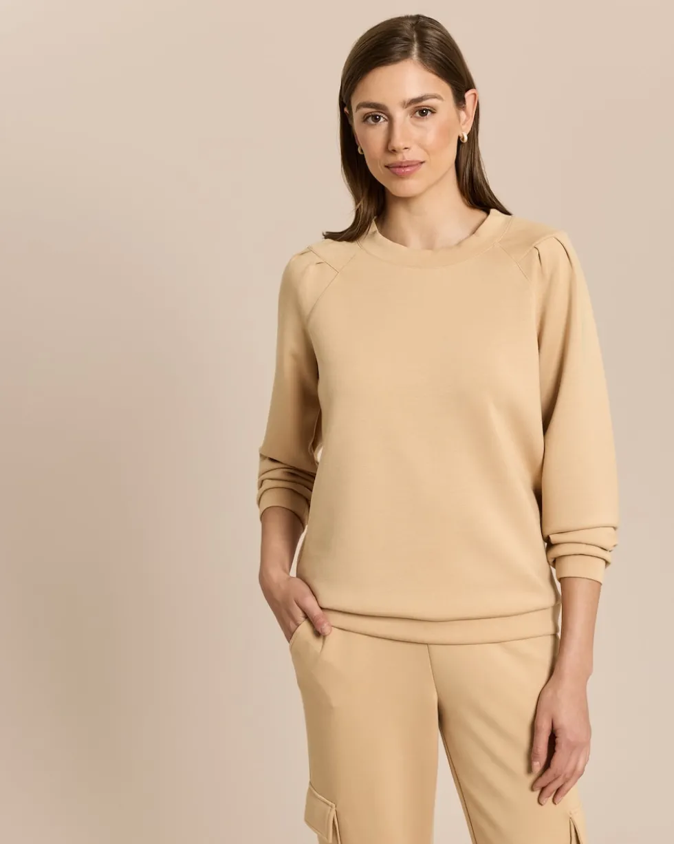 Sweatshirt mit Schulterdetail