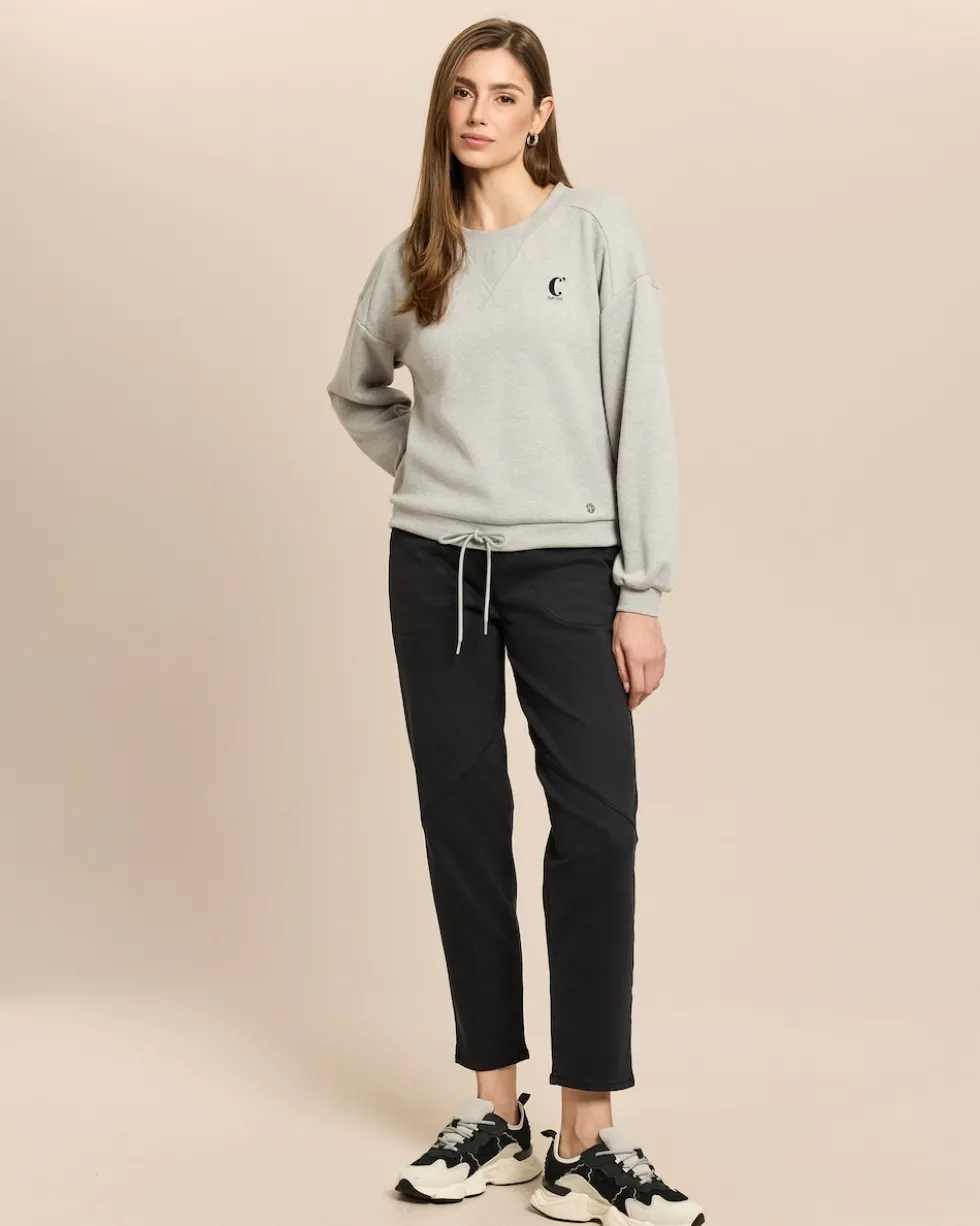 Sweatshirt mit Tunnelzug