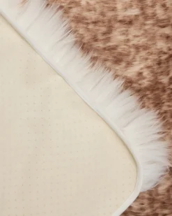 Teppich in Huskyfell-Optik