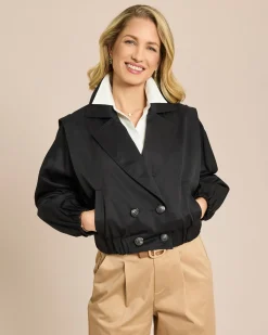 Trench-Blouson