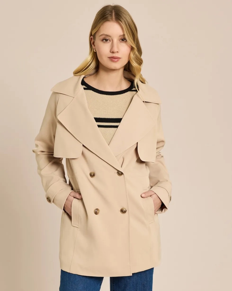 Trenchcoat Doppelreihig zu knöpfen