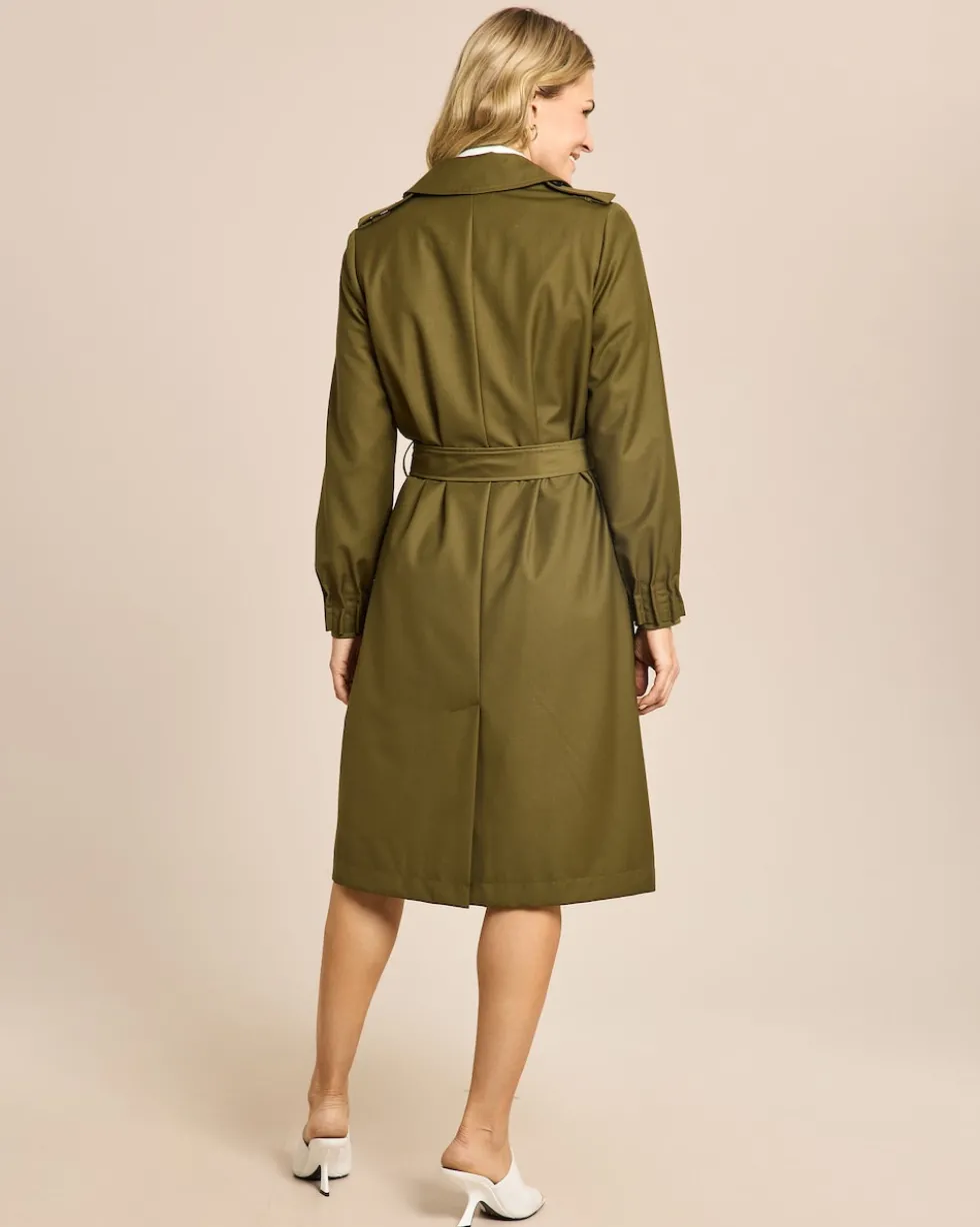 Trenchcoat mit Gürtel