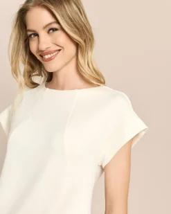 T-Shirt aus Sweatware