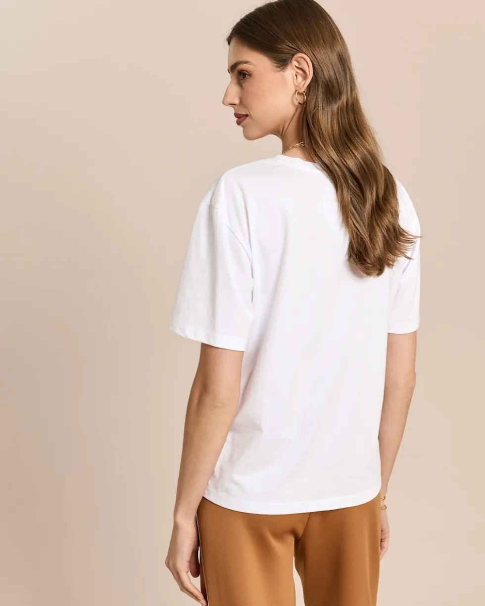 T-Shirt mit Schriftzug