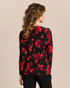 Twin-Set mit floralem Print
