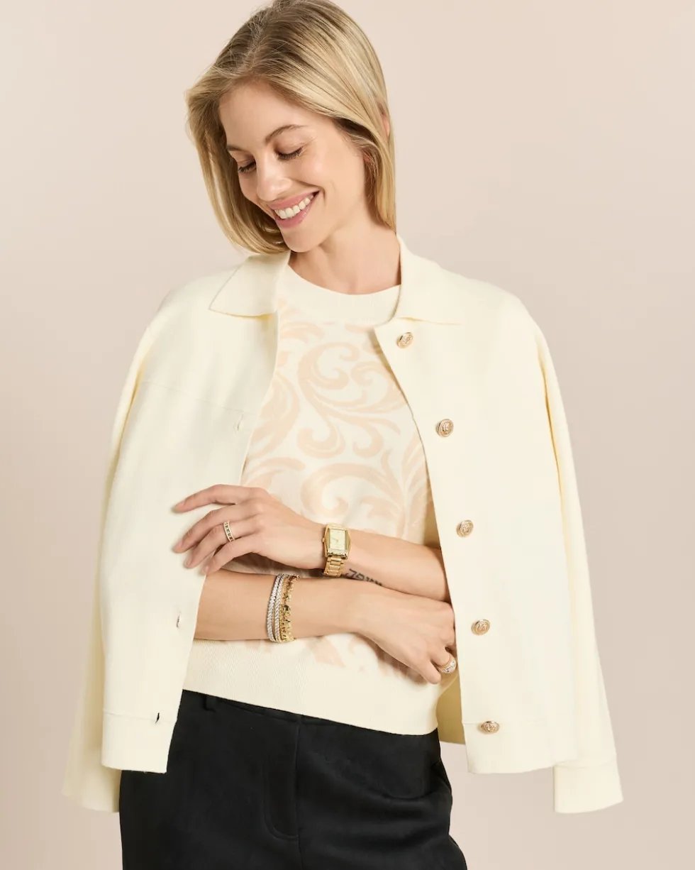 Twin-Set Strickjacke mit Pullover