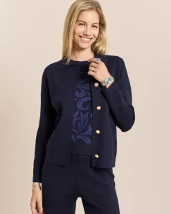 Twin-Set Strickjacke mit Pullover