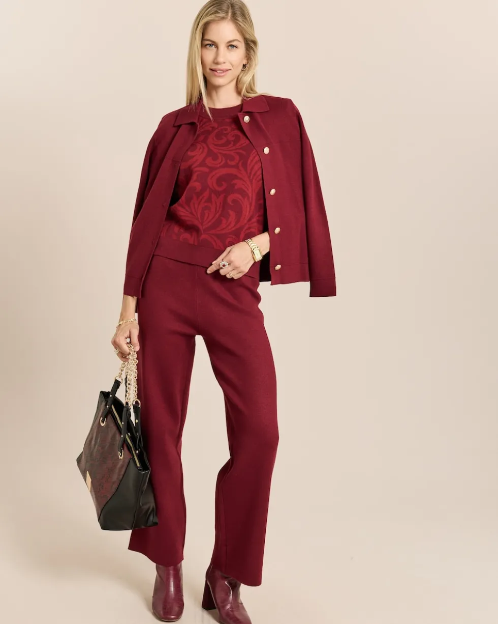 Twin-Set Strickjacke mit Pullover