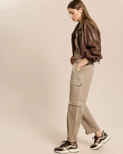 Vegane Lederjacke