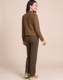 Velourslederimitat Jacke