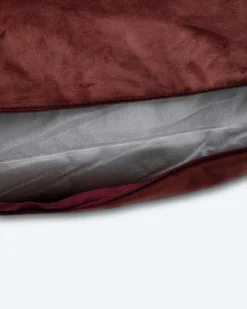 Velvet-Kissen „Rosen Applikation