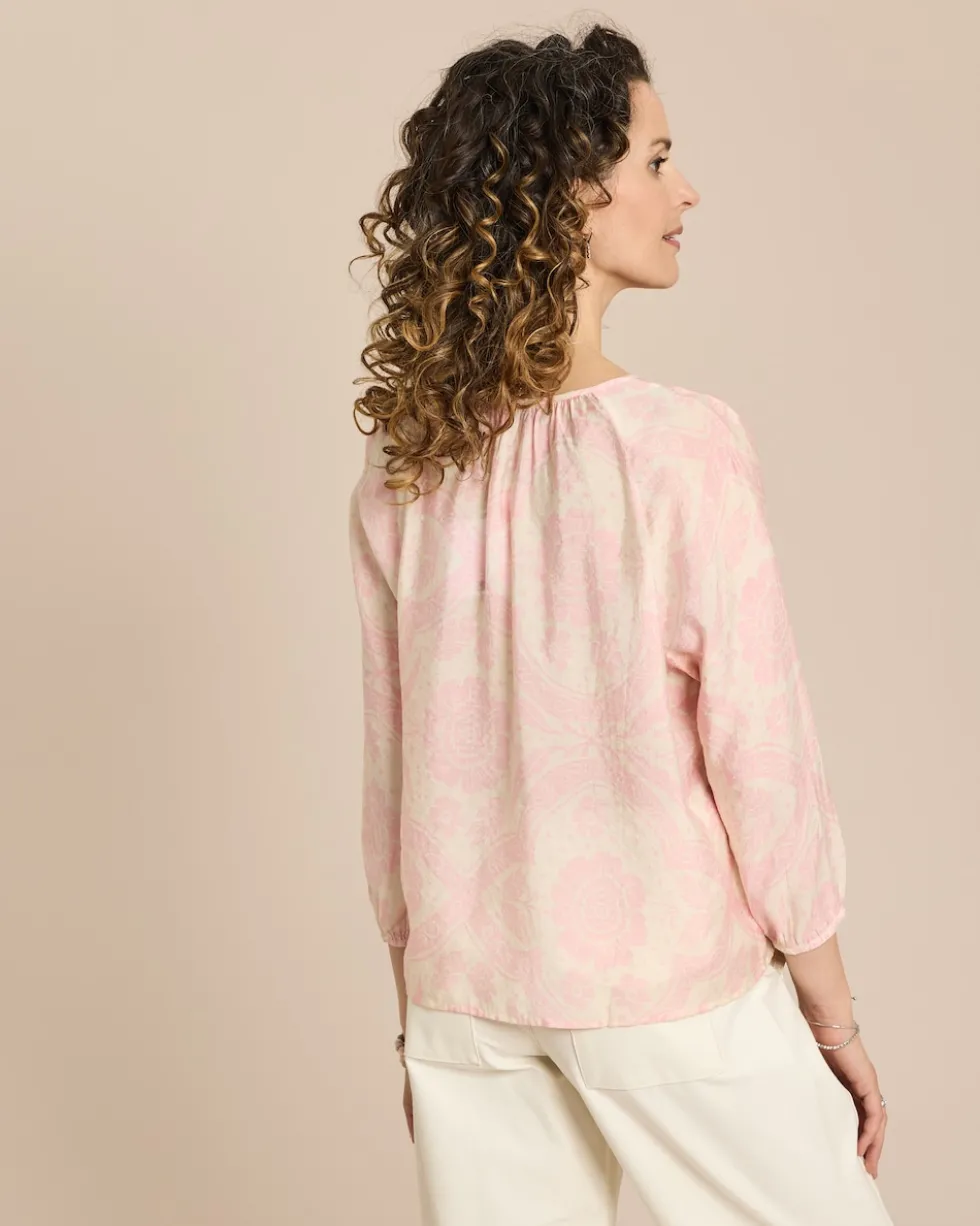 Viskosebluse bedruckt