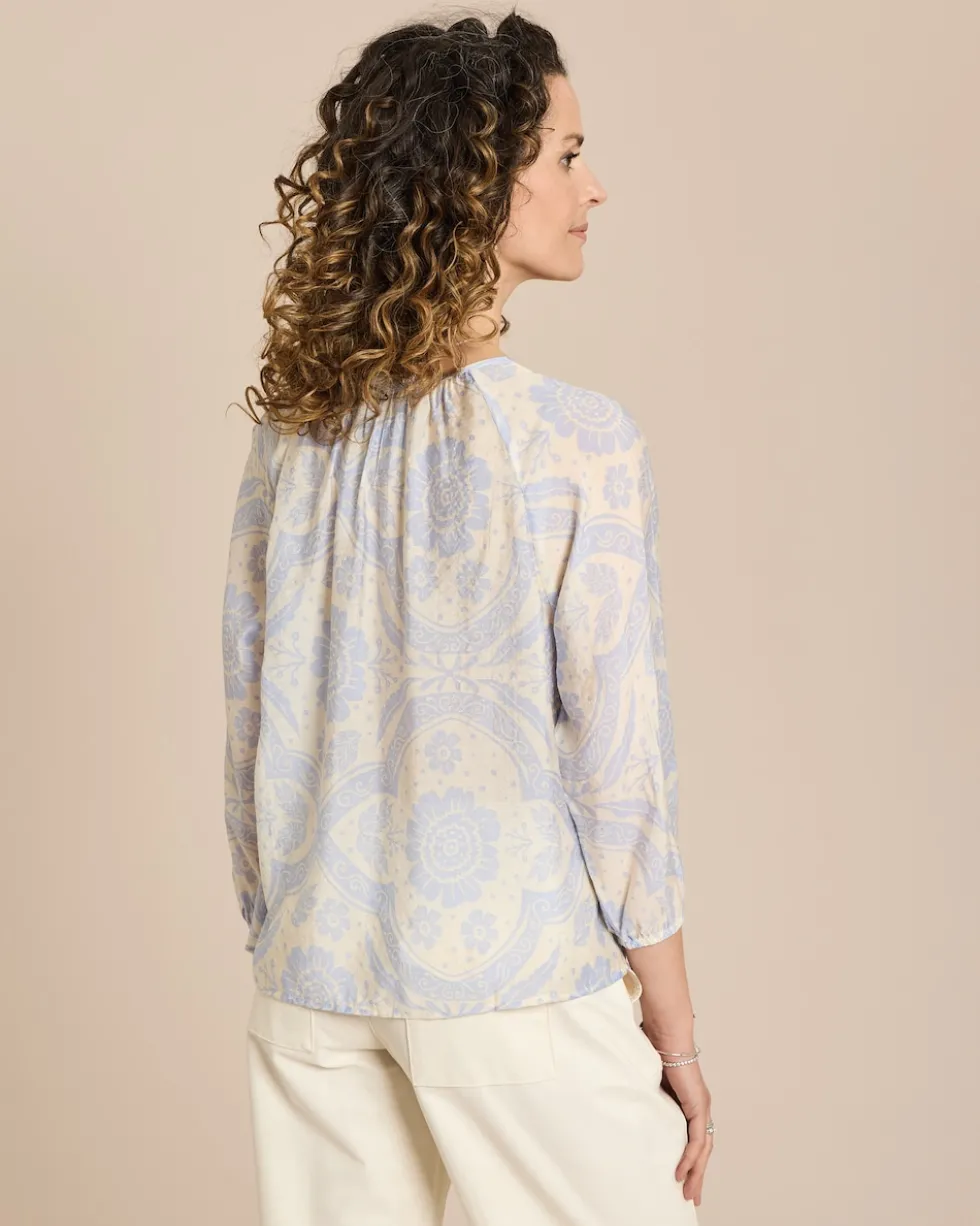 Viskosebluse bedruckt