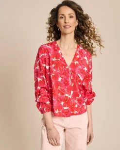 Viskosebluse bedruckt