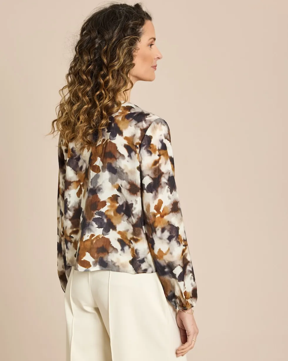 Viskosebluse bedruckt