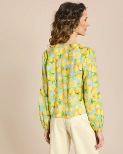 Viskosebluse bedruckt