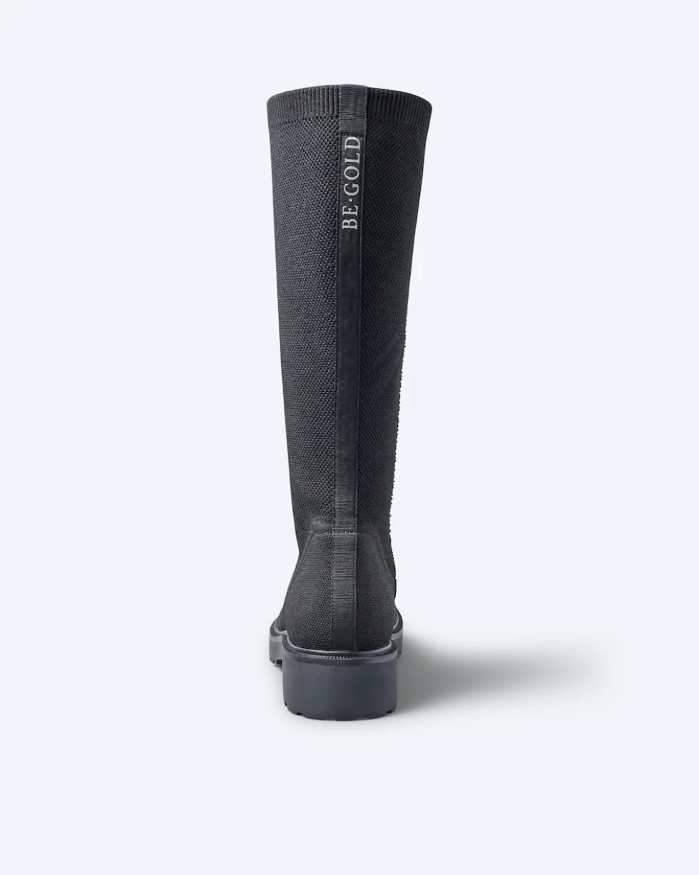 Wasserabweisender Strickstiefel