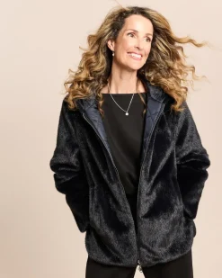 Webpelzjacke zum Wenden