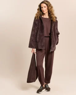 Webpelzjacke zum Wenden