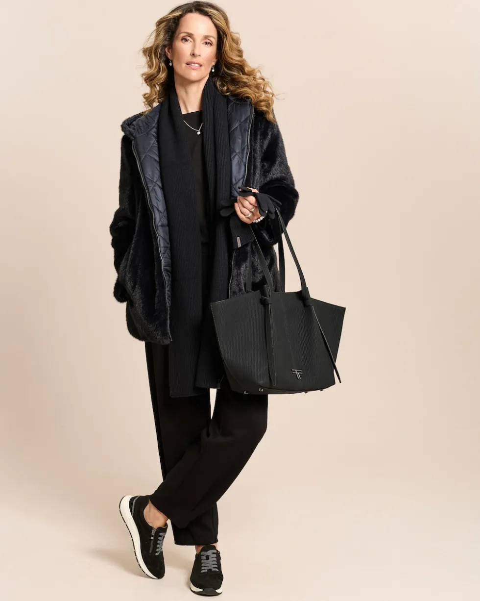 Webpelzjacke zum Wenden