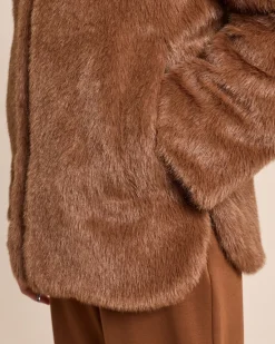 Webpelzjacke zum Wenden