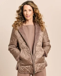 Webpelzjacke zum Wenden