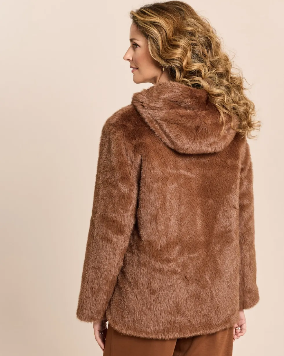 Webpelzjacke zum Wenden