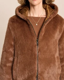 Webpelzjacke zum Wenden