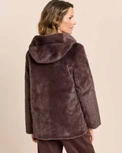 Webpelzjacke zum Wenden