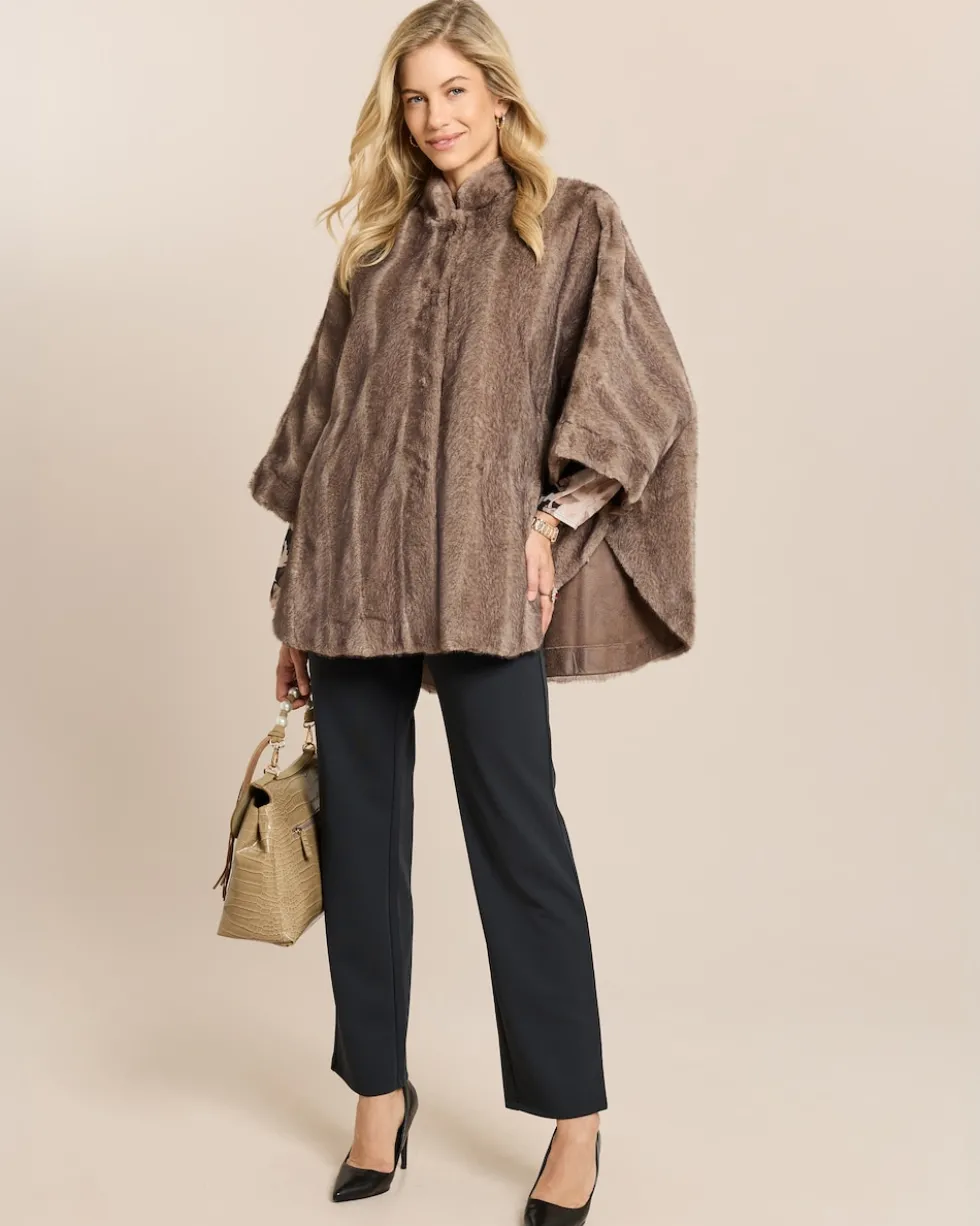 Webpelz-Poncho