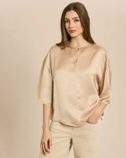 Webshirt aus Satin